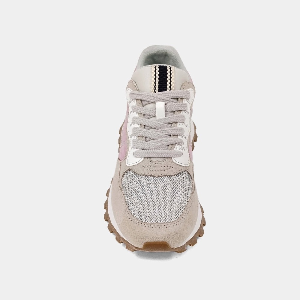 .ShuShop PHOEBE Kids Pink Metalic Sneaker Sz 1 - Picture 3 of 14
